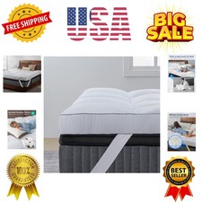 Mattress Topper Queen, Extra Soft Pillow Top Mattress Topper Queen for Firm B...