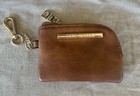 Steve Madden Brown Card Holder Keychain Wallet Coin Purse — photo 1