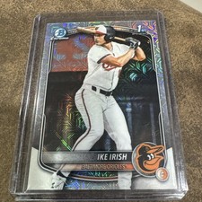 Ike Irish 2025 Bowman Draft Chrome Mega Mojo Refractor #BDC-16 Orioles