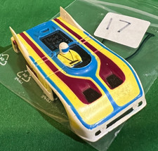AFX Porsche 510K Can Am HO Slot Car Body Fare Condition Missing Pieces 1:64 70