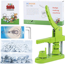 Button Maker Machine 25Mm 1 In DIY Gift, Installation-Free Pin Maker Machine,