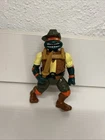 TMNT Safari Mike Michaelangelo Figure Incomplete Vintage
