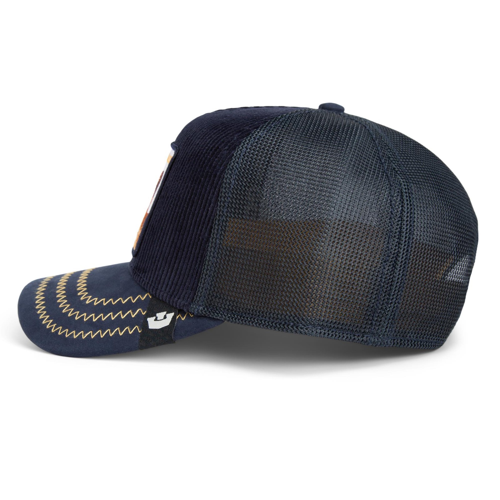 Goorin Bros. High Class Remix Trucker Cap Remix Multicolor Baseball Mesh Cap Dog image 4