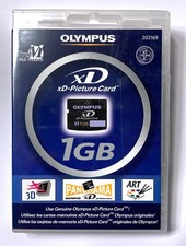 Olympus M-XD1GM 1GB Type M xD-Picture Flash Memory Card. NEW in sealed package.