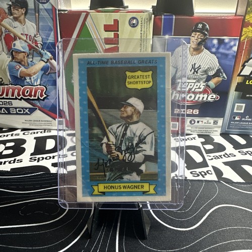 1972 Kellogg's 3-D All-Time Baseball Greats - Honus Wagner #9