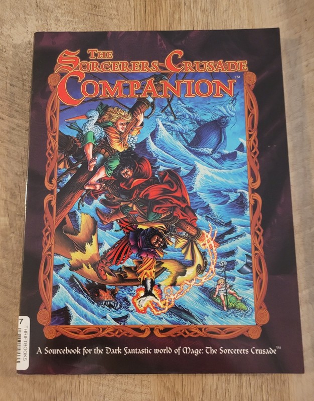 Sorcerers Crusade Companion, White Wolf, World of Darkness, Rpg, Decent