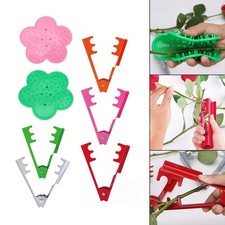 Quick and Precise Pruning of Prickly Flowers with Thorn Removal Scissors