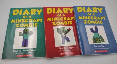 Diary Of A MINECRAFT Zombie LOT Books 1-11 Zack Zombie Set, Lot Of 11 PB Books - Picture 7 of 7