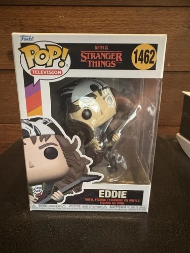 Funko Pop! Vinyl: Stranger Things -  Hunter Eddie W/Guitar. Comes With Protector