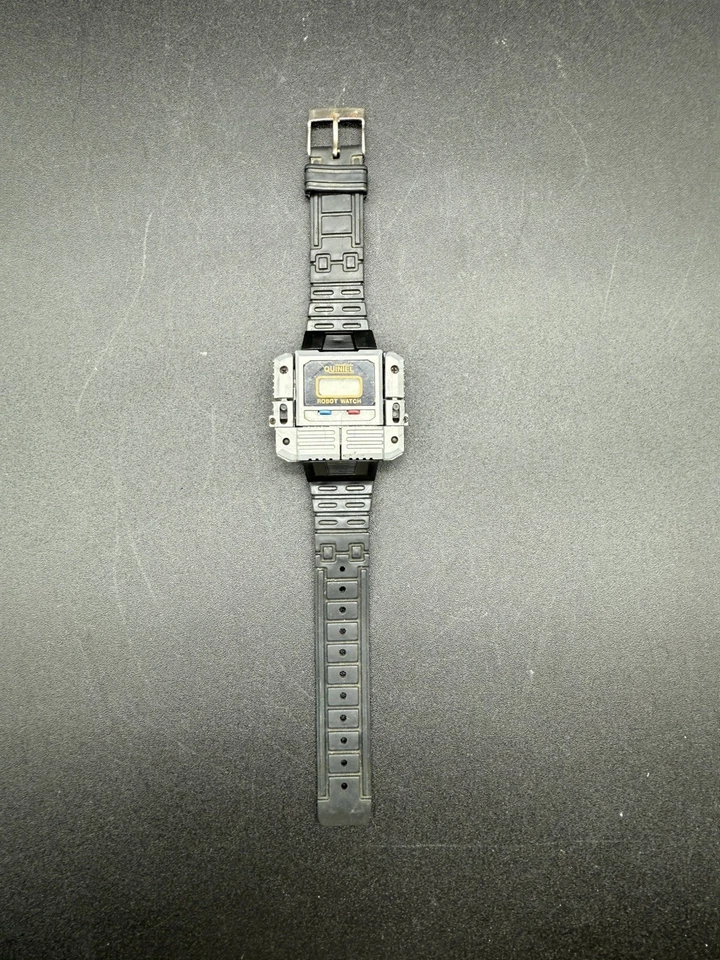 1980’s Vintage Quintel Transforming Robot Watch Toy  (NON WORKING) - Image 2 of 4