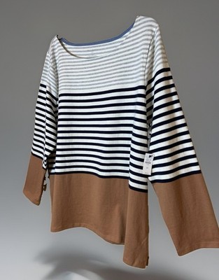 NWT $69 Talbots sz Plus 2X Scoop Neck Knit Long Sleeve Top (25.5''x28'')