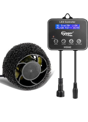 hygger Aquarium Inverter Wavemaker Pumpe LED Controller 3400GPH 75-200 Gal HG042 - Bild 9 von 14