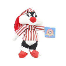 Looney Tunes Sylvester Cat Bedtime Pajamas Play by Play Toys Novelties Plush '97