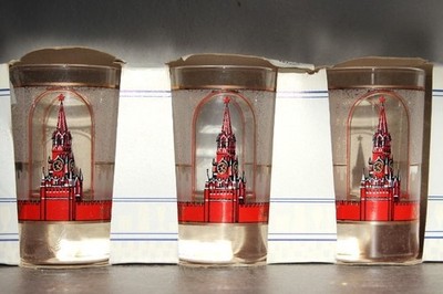 Moskau Wodkagläser 3er Set