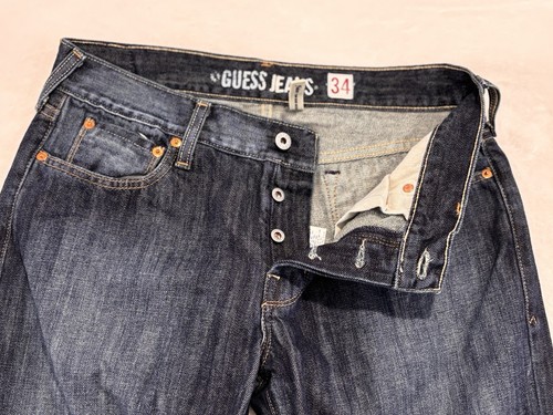 Guess Falcon Jeans Men's Low Rise Boot Size 34,600GW2U1530 - Picture 1 of 13