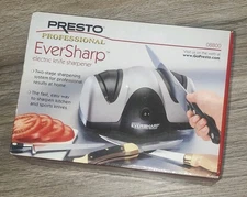 PRESTO PROFESSIONAL EVER SHARP 2-STAGE ELECTRIC KNIFE SHARPENER MODEL 08800 NEW