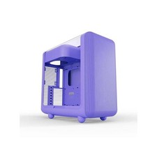 HYTE CS-HYTE-X50G-TM ABS Steel Tempered Glass ATX Mid Tower Case - Purple