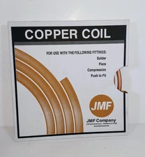 Mueller Copper Coil JMF  10ft 1/2 OD, 1/2 ID -  New 