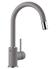 Blanco Mida-S  Kitchen Mixer Tap in Grey high pressure 521456