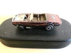 Vintage Hot Wheels Redline Brown Custom Firebird Dated 1968 PARTS/REPAIR