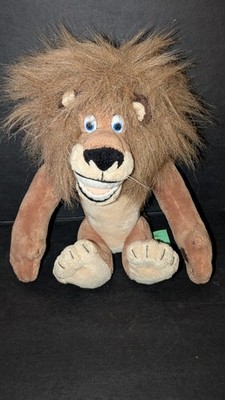 10'' Alex The Lion Madagascar Stuffed Animal Plush Doll 2005 Dream Works Great 