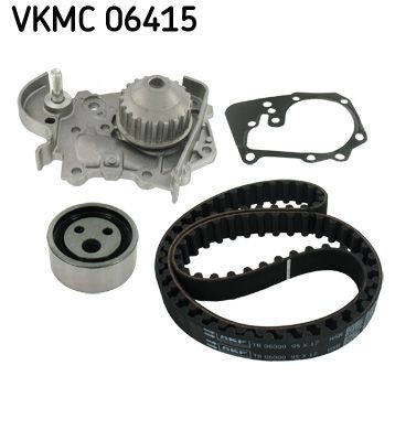 RENAULT MEGANE I 1.6 E WASSERPUMPE & ZAHNRIEMENSATZ VKMC 06415 SKF - Bild 1 von 5