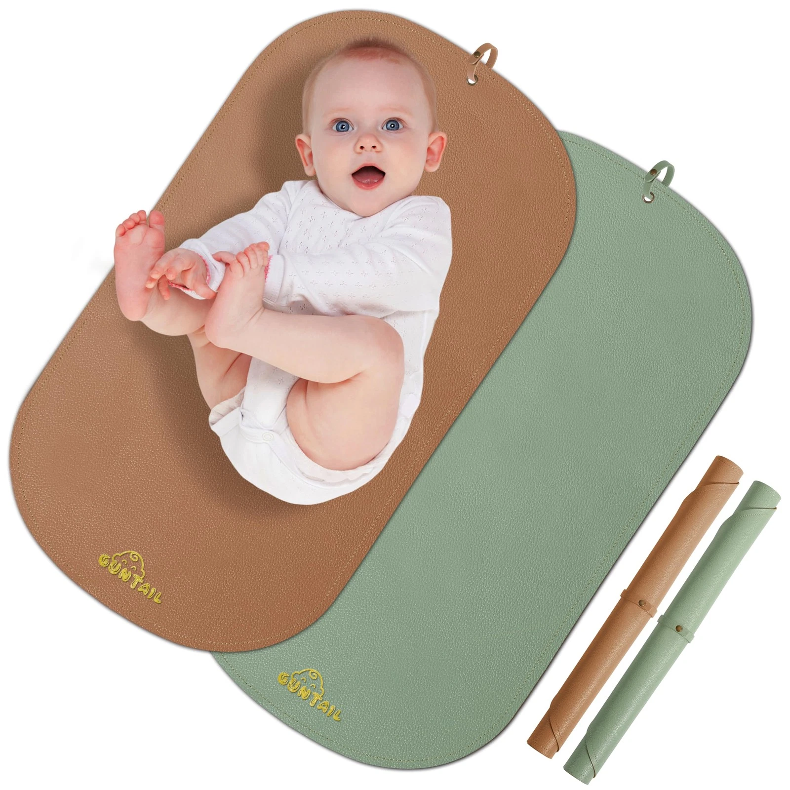 Portable Baby Diaper Changing Mat,Soft Faux Leather, Wipeable & Easy to Clean...
Opens in a new wind