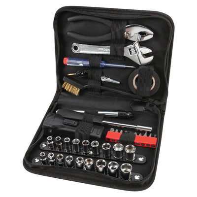 Performance Tool W1197 Compact Tool Set with Zipper Case (38 Piece Set)