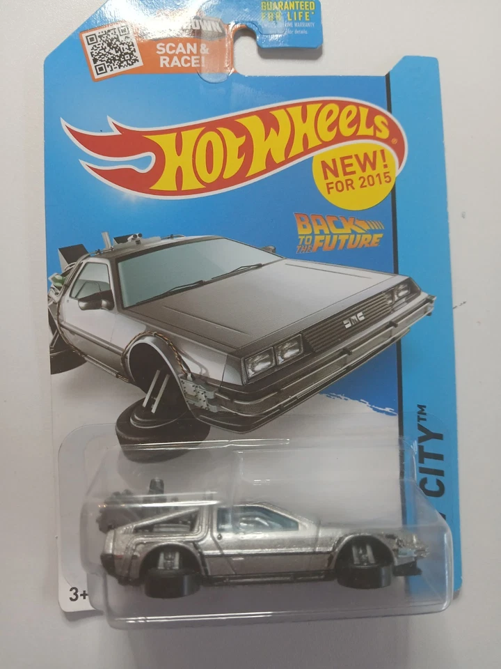 Hot Wheels Showdown HW Race (2013) Red DMC Delorean (4) CAR LOT  !  - Image 4 of 4