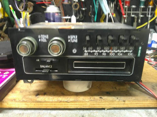 1976-1978 Mopar Chrysler Dodge Truck Working AM/FM Stereo 8 track