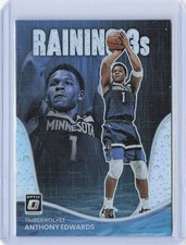 2022-23 Optic- Anthony Edwards- Raining 3s #2 Holo