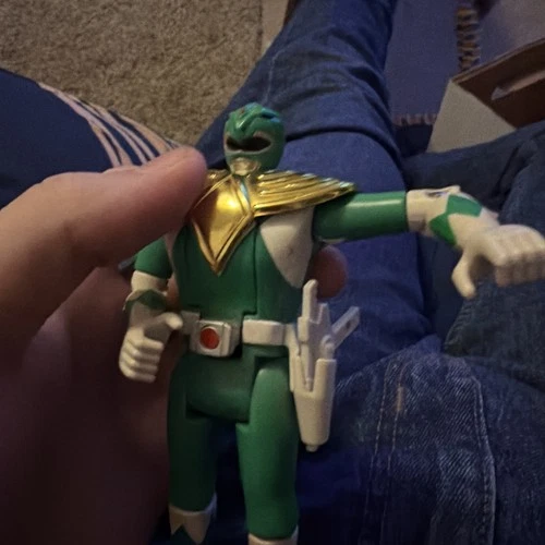 Vintage Mighty Morphin Power Rangers Green Ranger Figure Bandai 1993