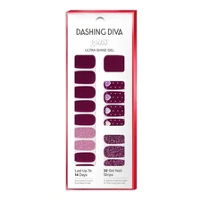 Dashing Diva Gloss Ultra Shine Gel Nail Strips - Innocent Flirting