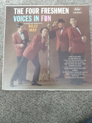 Vintage 1961 The Four Freshmen Voices In Fun Vinyl