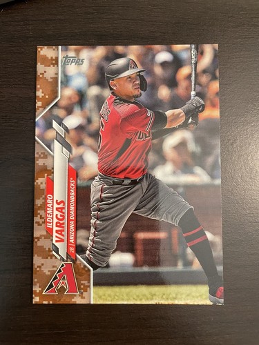 Ildemaro Vargas 2020 Topps Series 1 Camo /25 Diamondbacks