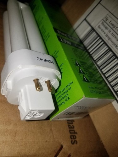 ***JOB LOT 10***GE Lighting F13DBX/830/ECO4P 13-Watt Compact Fluorescent Light - Picture 5 of 8