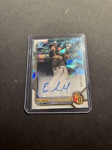 2022 Bowman Chrome Euribiel Angeles 1st Atomic Refractor Auto /100 #CPA-EA