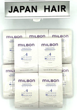  set of 10 milbon smooth medium hair No.4 Treatment weekly booster professional