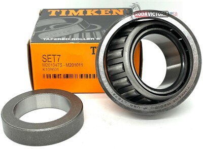 みっきー★2SET Timken Set 7,Set7 (M201047S, M201011 & K108601) Bearing | eBay