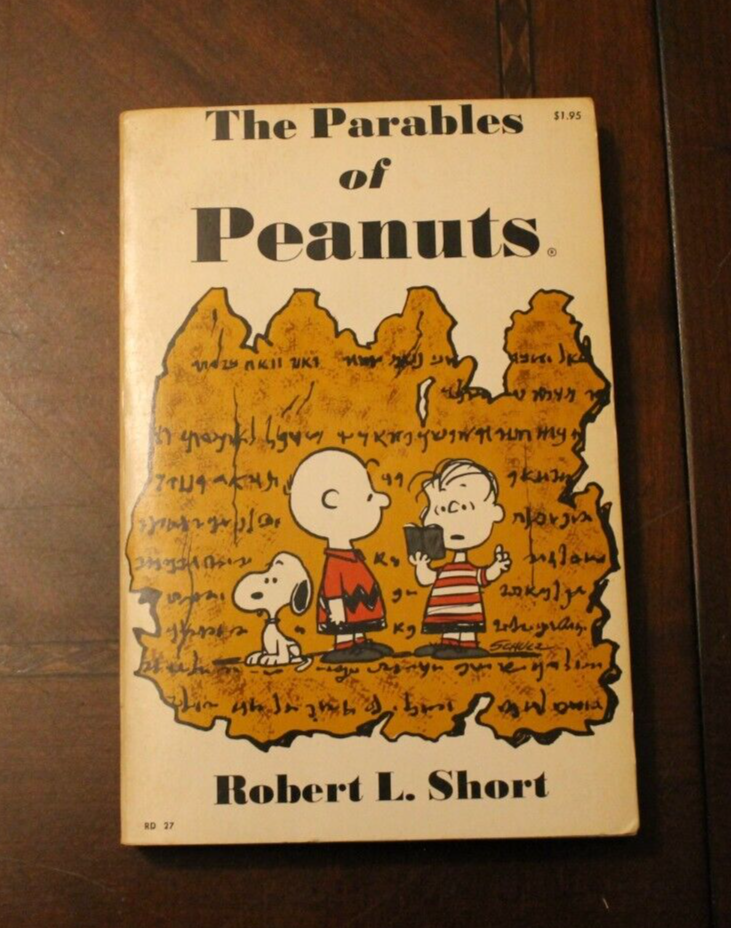 FILA The Parables of Peanuts ~ Robert L. Short ~ 1968 Harper & Row TP (stated 1ED)