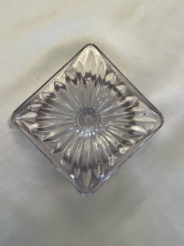 Zucchero in vetro inglese anni '30 di Westmoreland Glass. Alto 4 1/2". - Foto 4 di 5