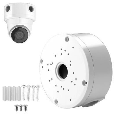 1 Pack Dome Camera Junction BoxSecurity Camera BracketCCTV IP Surveillance Ca...