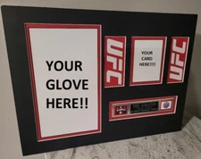 Frame your Signed autographed UFC glove CONOR MCGREGOR JON JONES KHABIB 1/1 AUTO