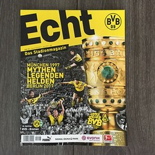 BVB*BORUSSIA DORTMUND*Stadionmagazin ECHT*Heft Nr. 127*BVB-Bremen*Saison 2016/17