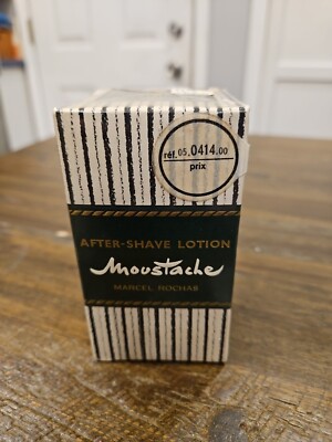 VINTAGE Marcel Rochas Moustache After Shave Lotion 414 BRAND NEW SEALED