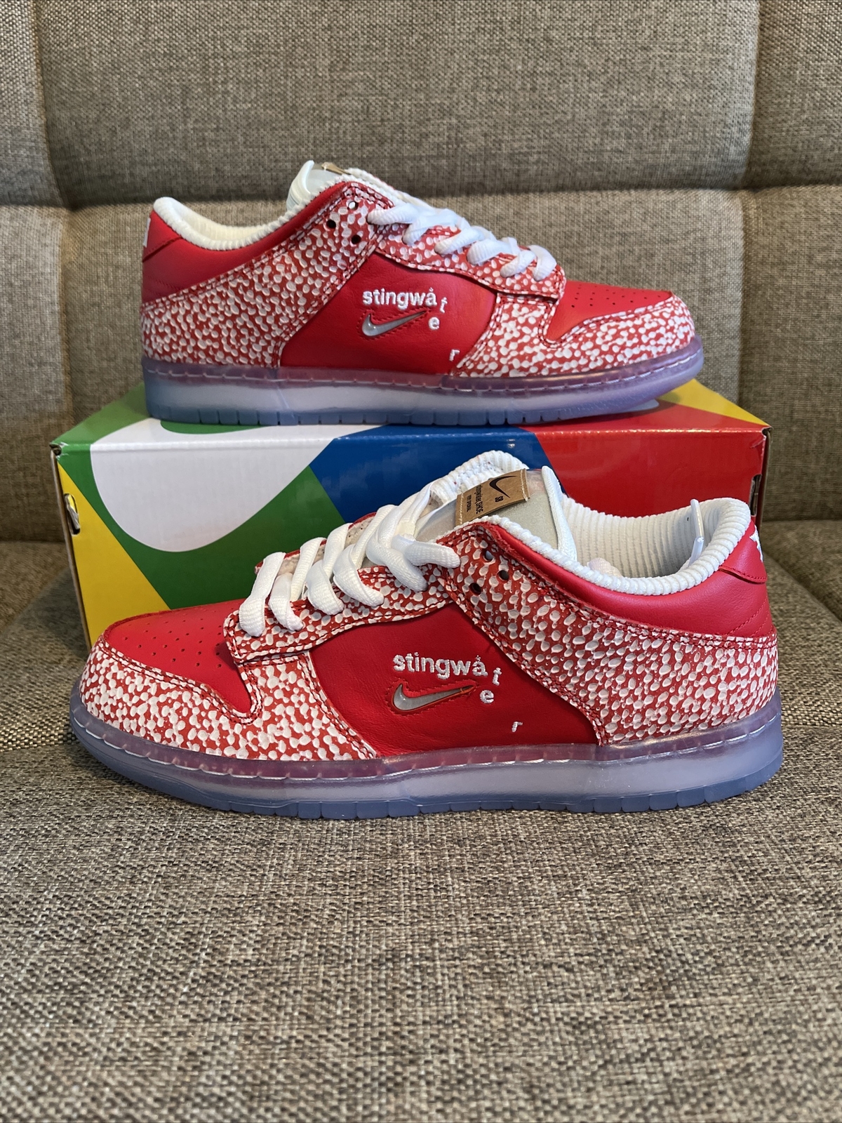 Nike SB dunk low - Sting Water - Magic Mushroom - 8.5 mens | eBay