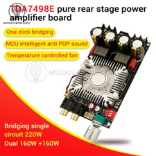 ZK-1602 TDA7498E Digital Amplifier Board 160W 2 Dual channel 220W Mono DC15-35V