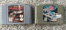 Top Gear Rally & MRC N64 Game Cartridges. 2 Games. Free Ship