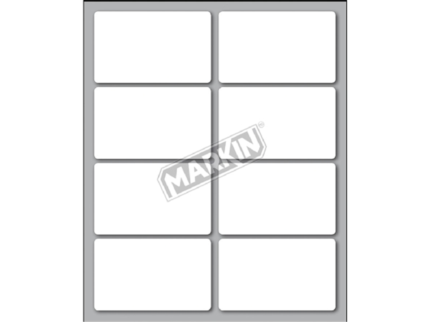 Etichette Adesive  Permanenti 10fg 56x34 | Markin