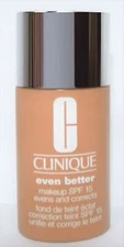 Clinique Even Better Makeup Broad Spectrum SPF15 Evens & Corrects WN 30 Biscuit